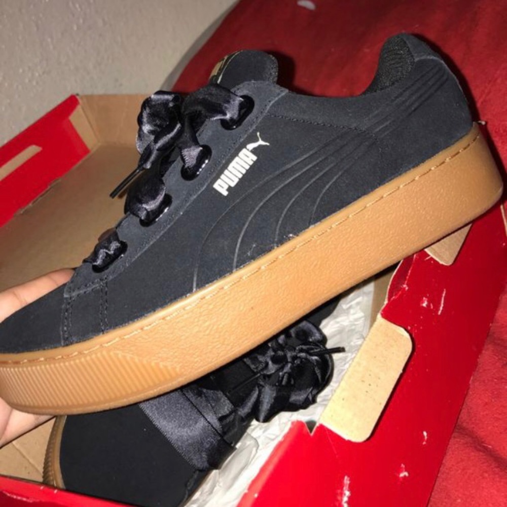 Puma vikky platform ribbon